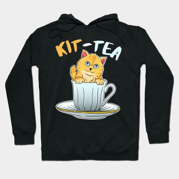 Kit Tea Hoodie by captainmood